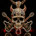 ACD Solid Gold Chain with Diamond Pendant PDL