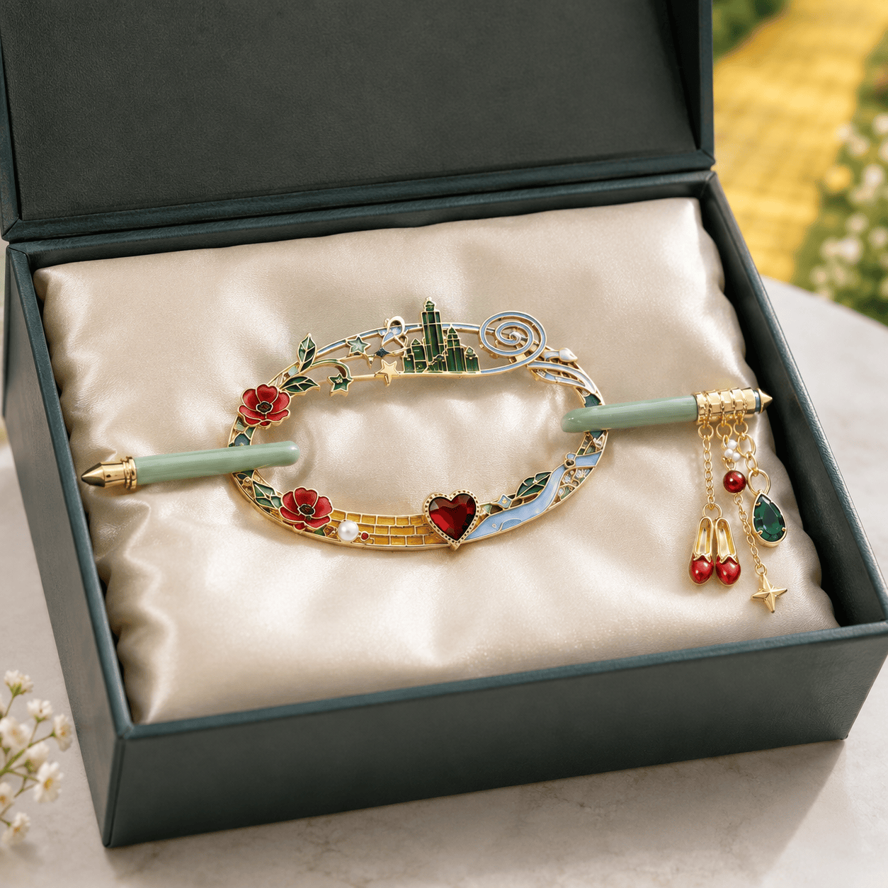 TWOZ Premium Embellished Hair Clip