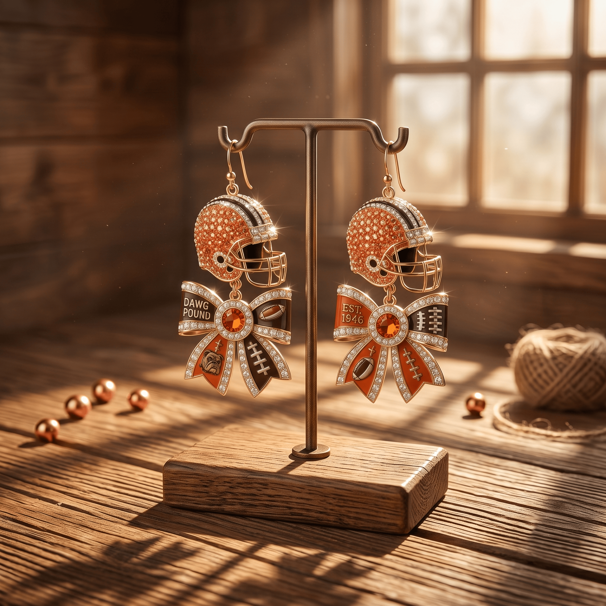 Premium CLVB Dangle Earrings TNSM
