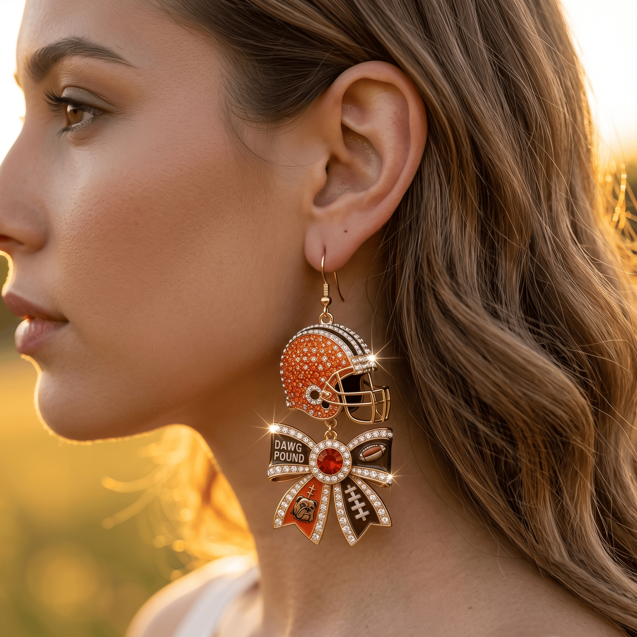 Premium CLVB Dangle Earrings TNSM