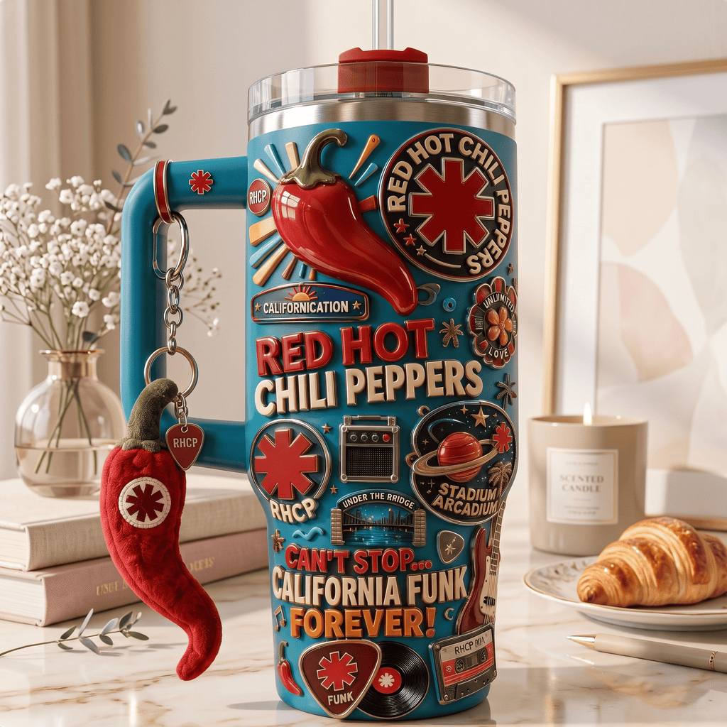 RHCP 40oz Tumbler With Handle HTTT