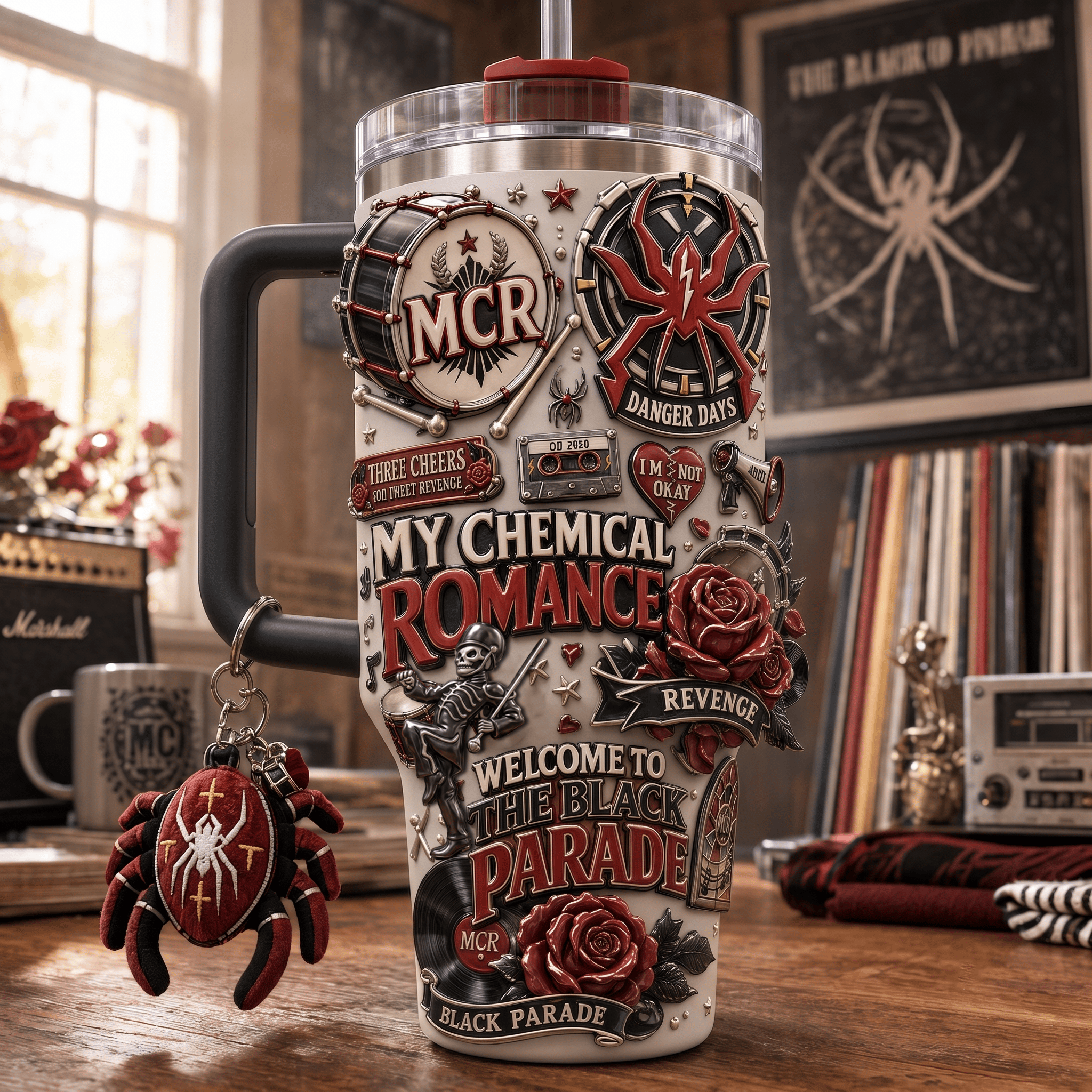 MCR 40oz Tumbler With Handle HTTT