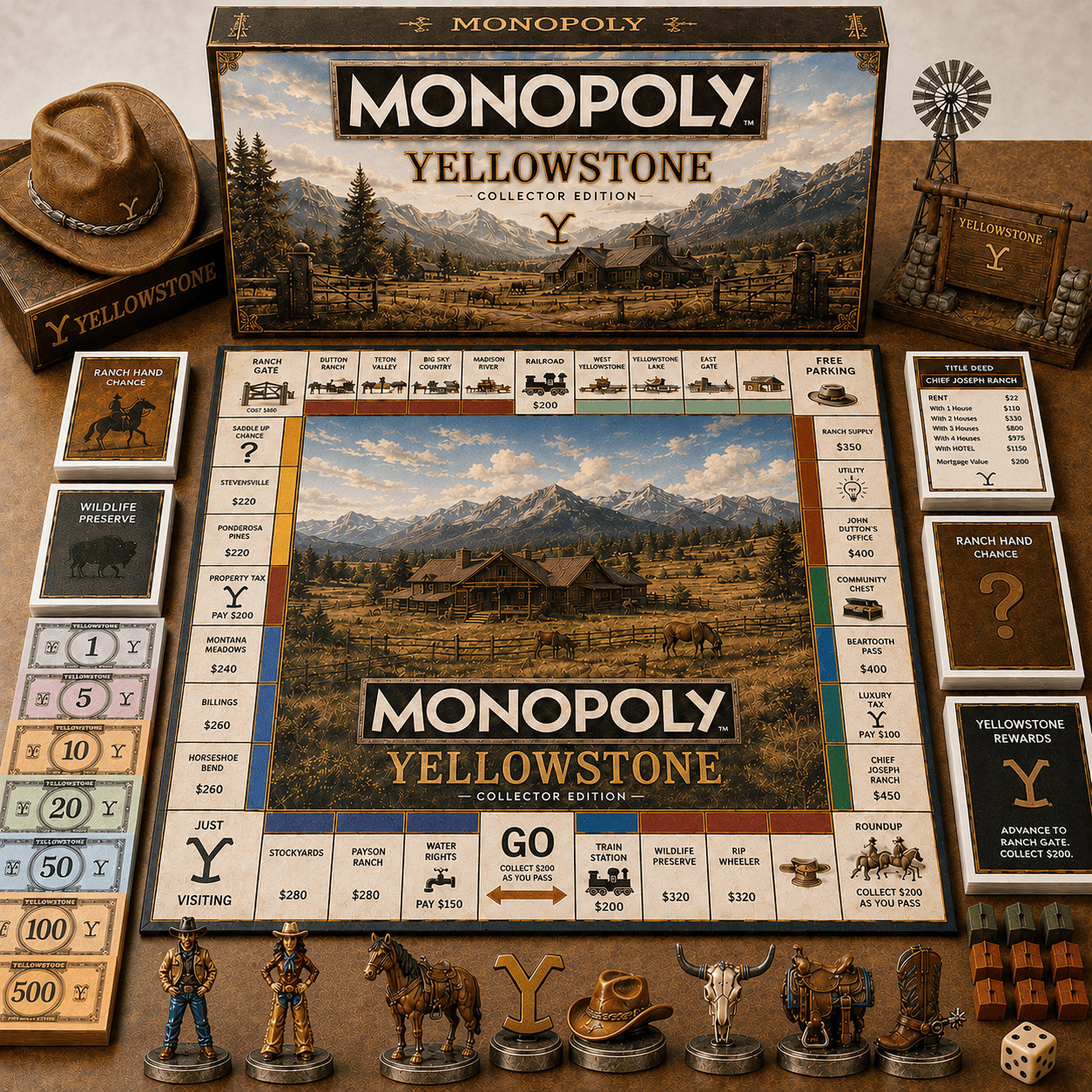 Premium YLST Board Game TTTT