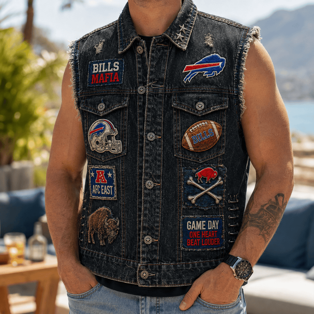 BFBL PREMIUM DENIM VEST LNTH