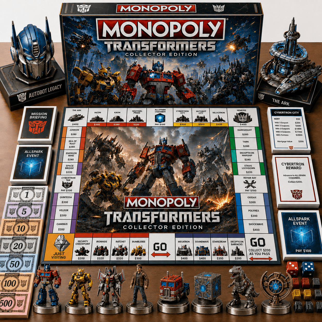 Premium TFR Board Game TTTT